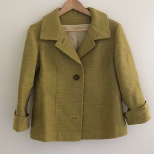 Mustard yellow/green jacket